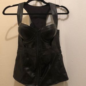 PU Leather Corset (Dominatrix Cos Play)